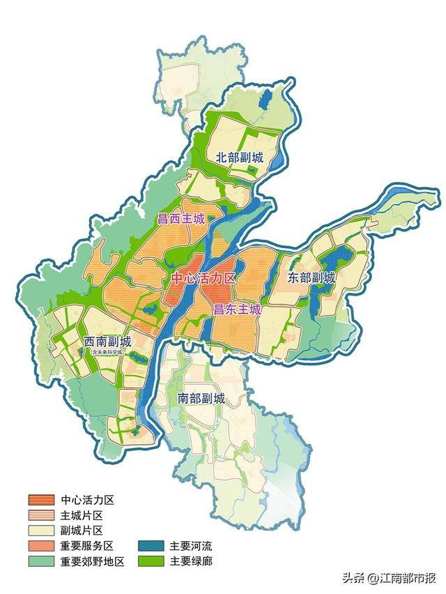南昌2035年实现“124高铁交通圈”MG不朽情缘正版解读空间发展蓝图总体规划